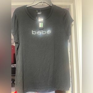 Bebe with silver logo